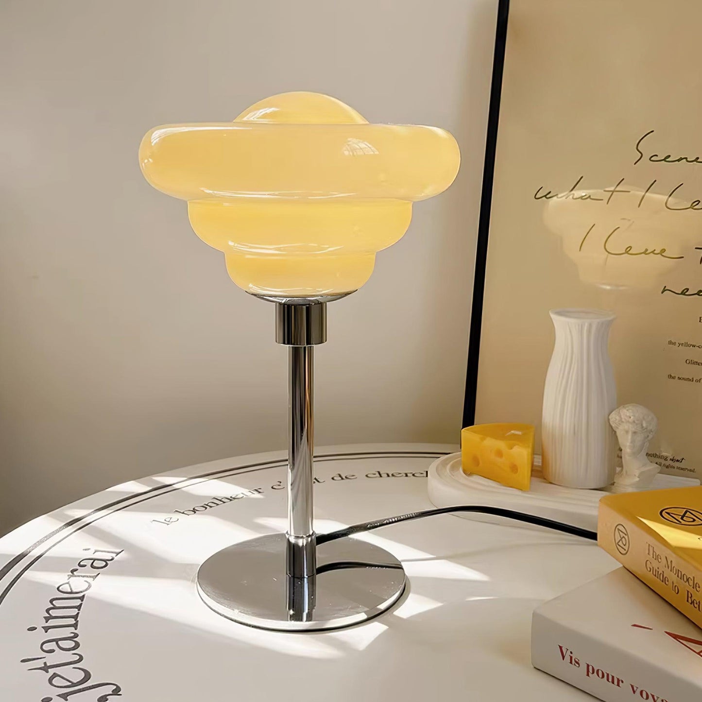 Metallica Egg Tart Table Lamp - Loonglight