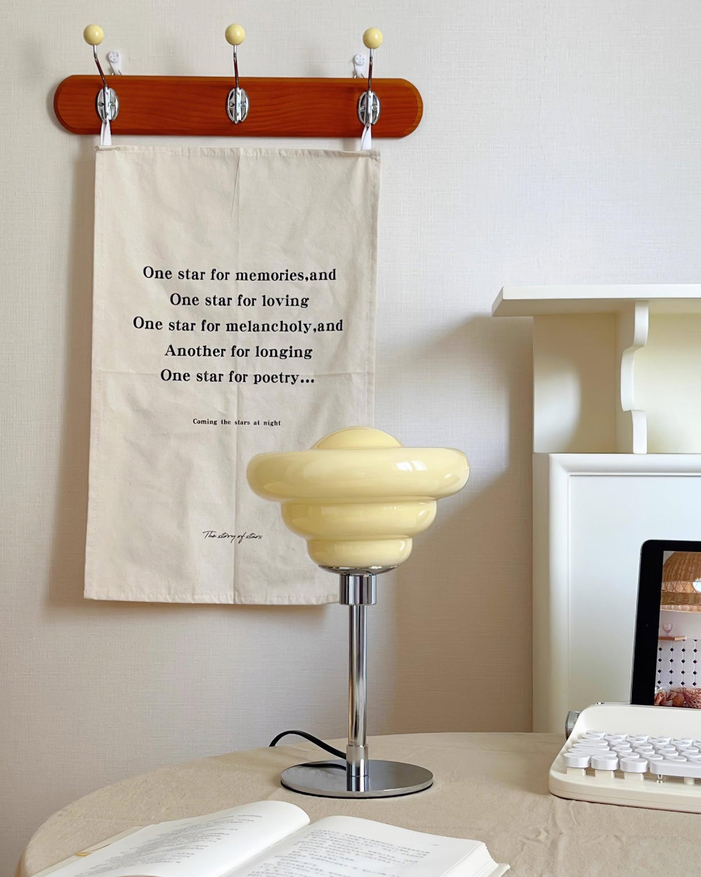 Metallica Egg Tart Table Lamp - Loonglight