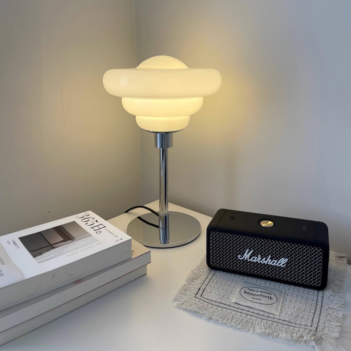 Metallica Egg Tart Table Lamp - Loonglight