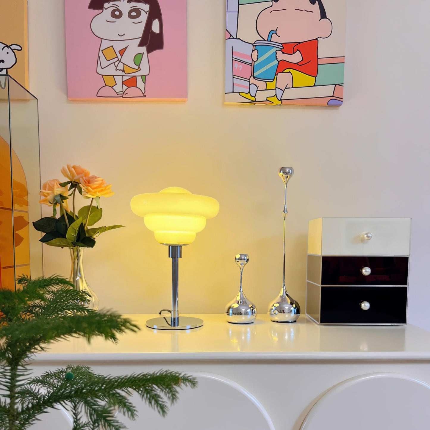 Metallica Egg Tart Table Lamp - Loonglight