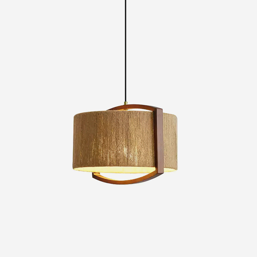 Hiller Rattan Pendant Light