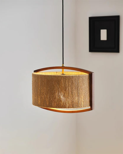 Hiller Rattan Pendant Light