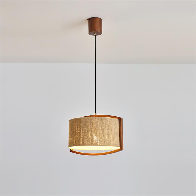 Hiller Rattan Pendant Light