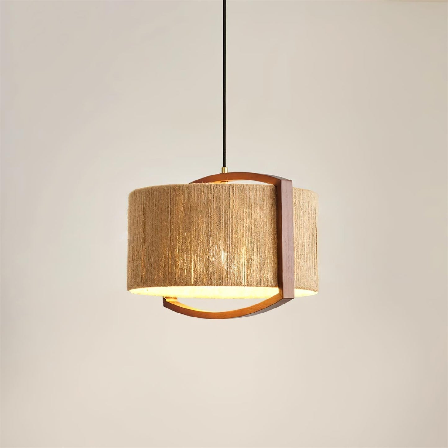 Hiller Rattan Pendant Light