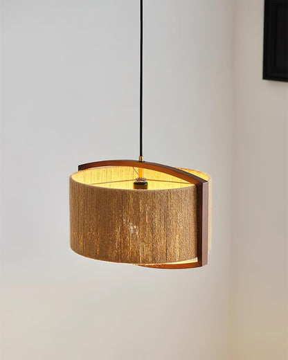 Hiller Rattan Pendant Light