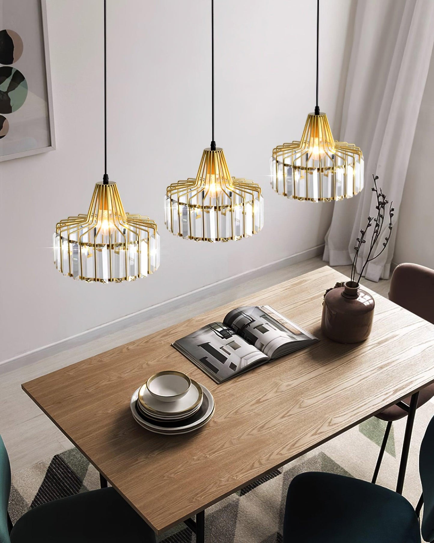 Hinkley Crystal Pendant Light - Loonglight