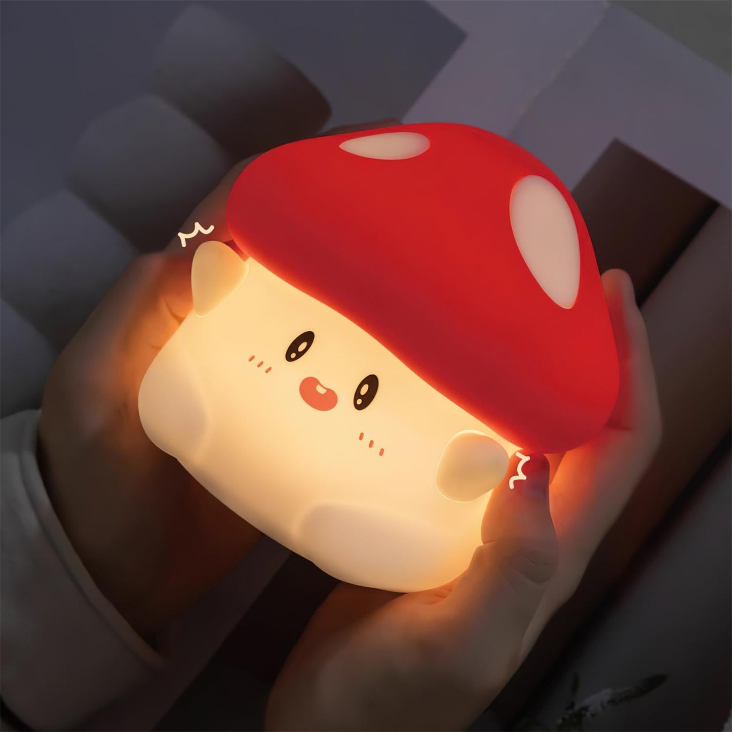 Hug Mushroom Night Light - Loonglight
