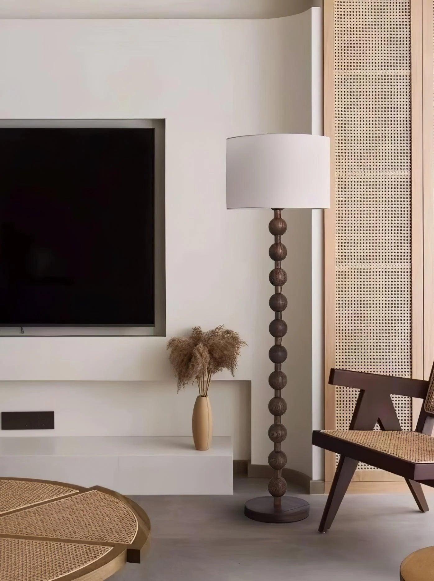 Hugo Modern Barbell Floor Lamp - Loonglight