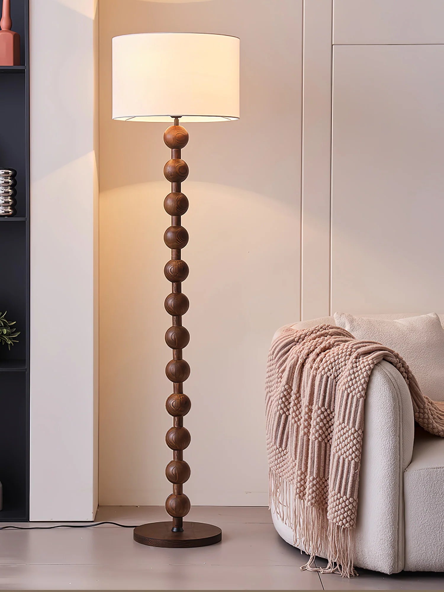 Hugo Modern Barbell Floor Lamp - Loonglight