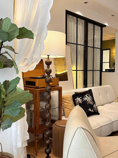 Hugo Modern Barbell Floor Lamp - Loonglight