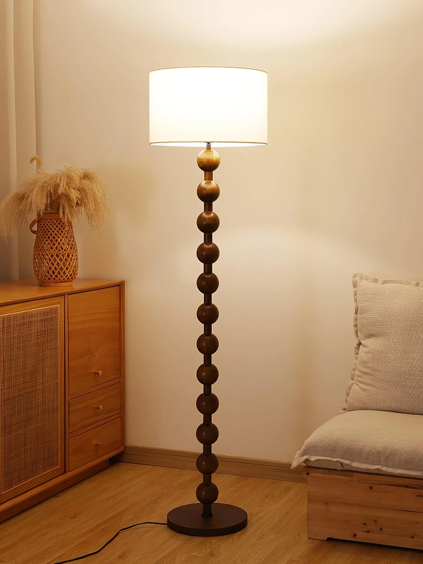 Hugo Modern Barbell Floor Lamp - Loonglight