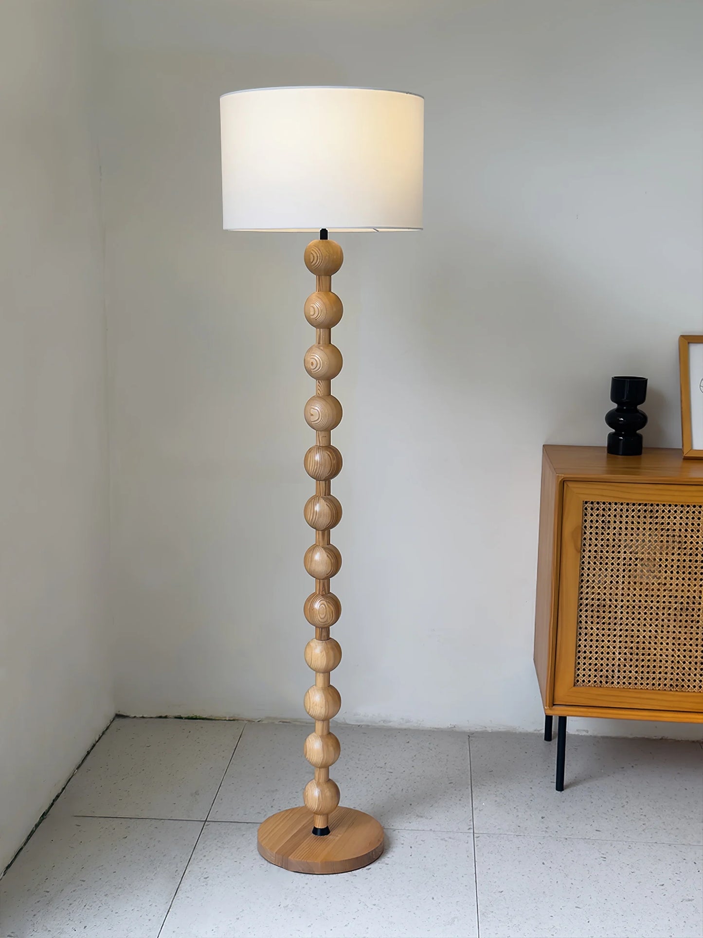 Hugo Modern Barbell Floor Lamp - Loonglight