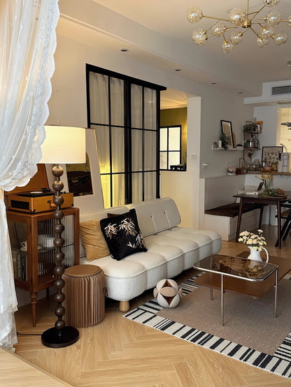 Hugo Modern Barbell Floor Lamp - Loonglight