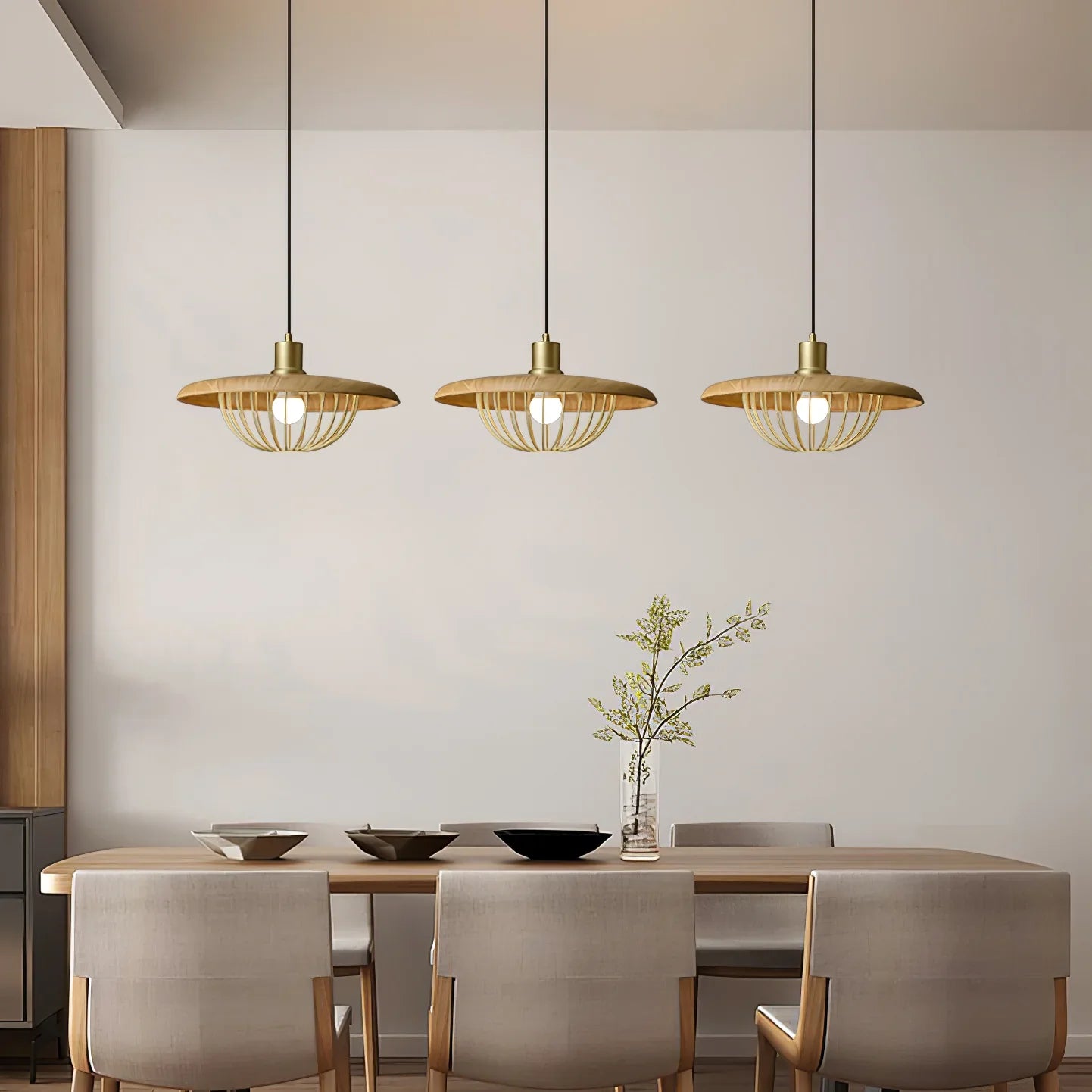 Japanese Retro Pendant Light - Loonglight
