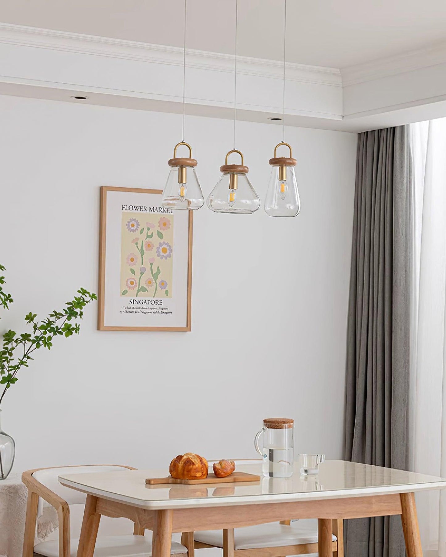 Jars Glass Pendant Light - Loonglight