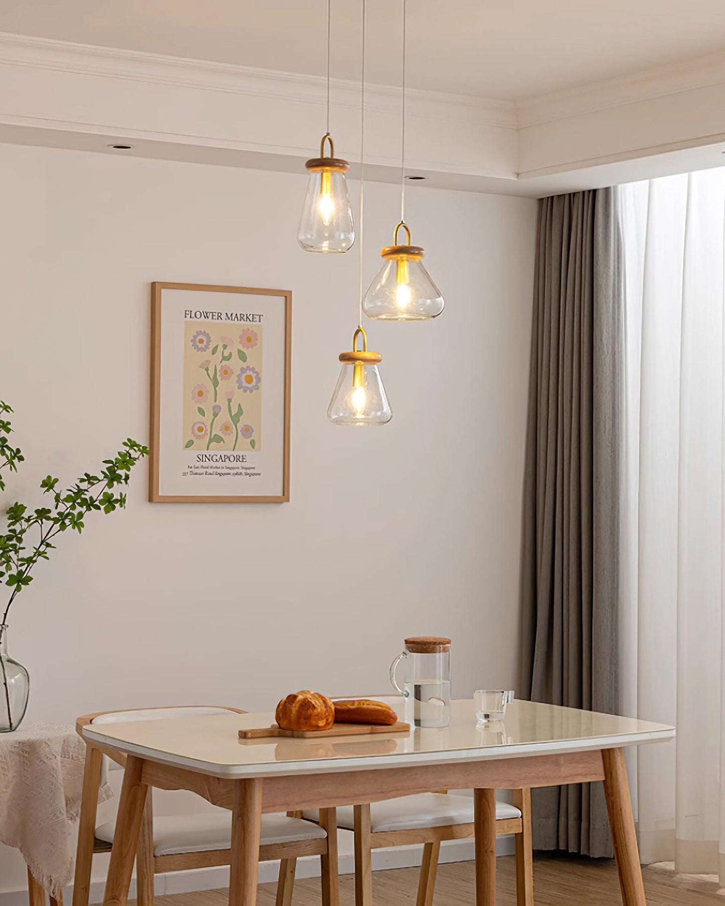 Jars Glass Pendant Light - Loonglight