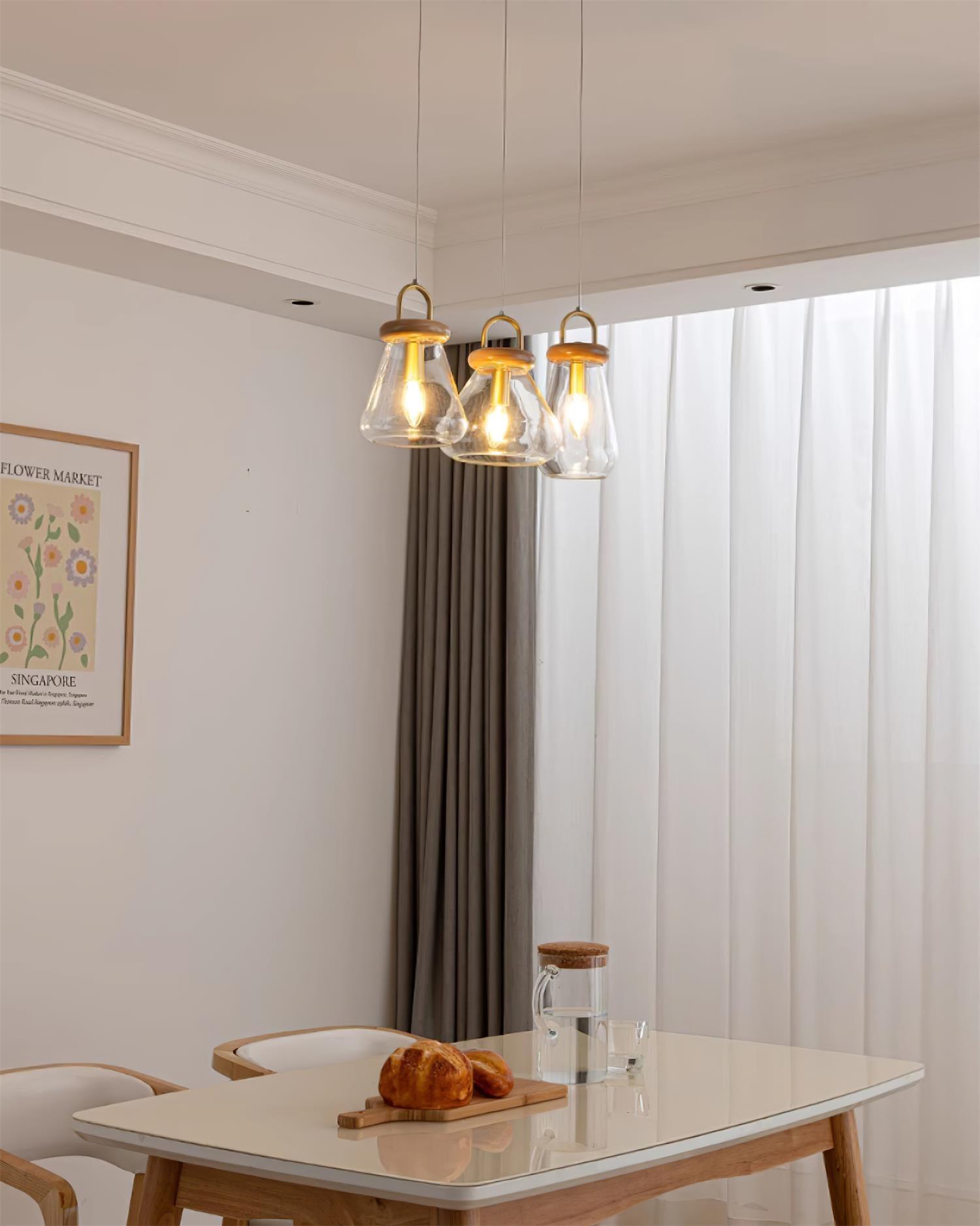 Jars Glass Pendant Light - Loonglight