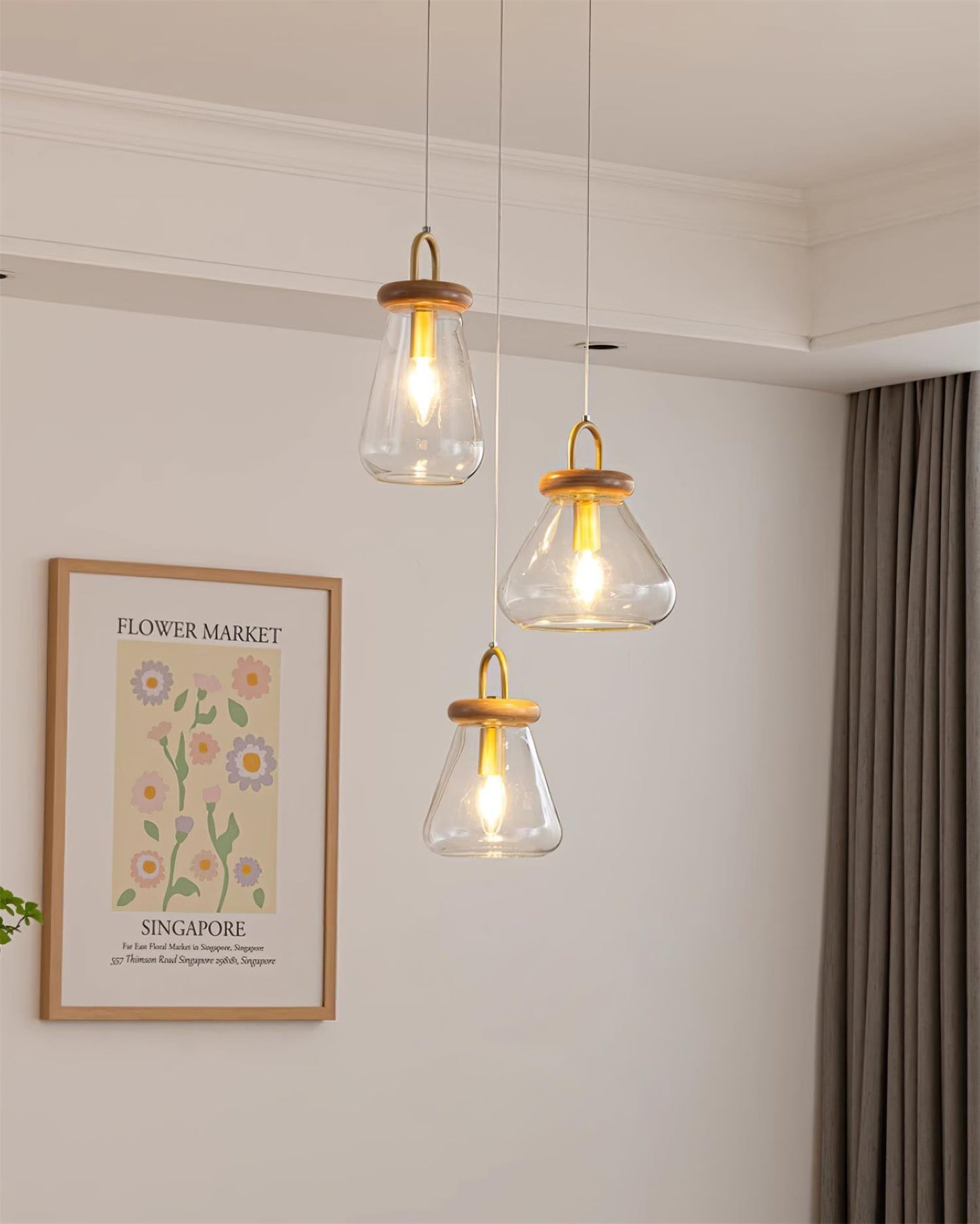 Jars Glass Pendant Light - Loonglight