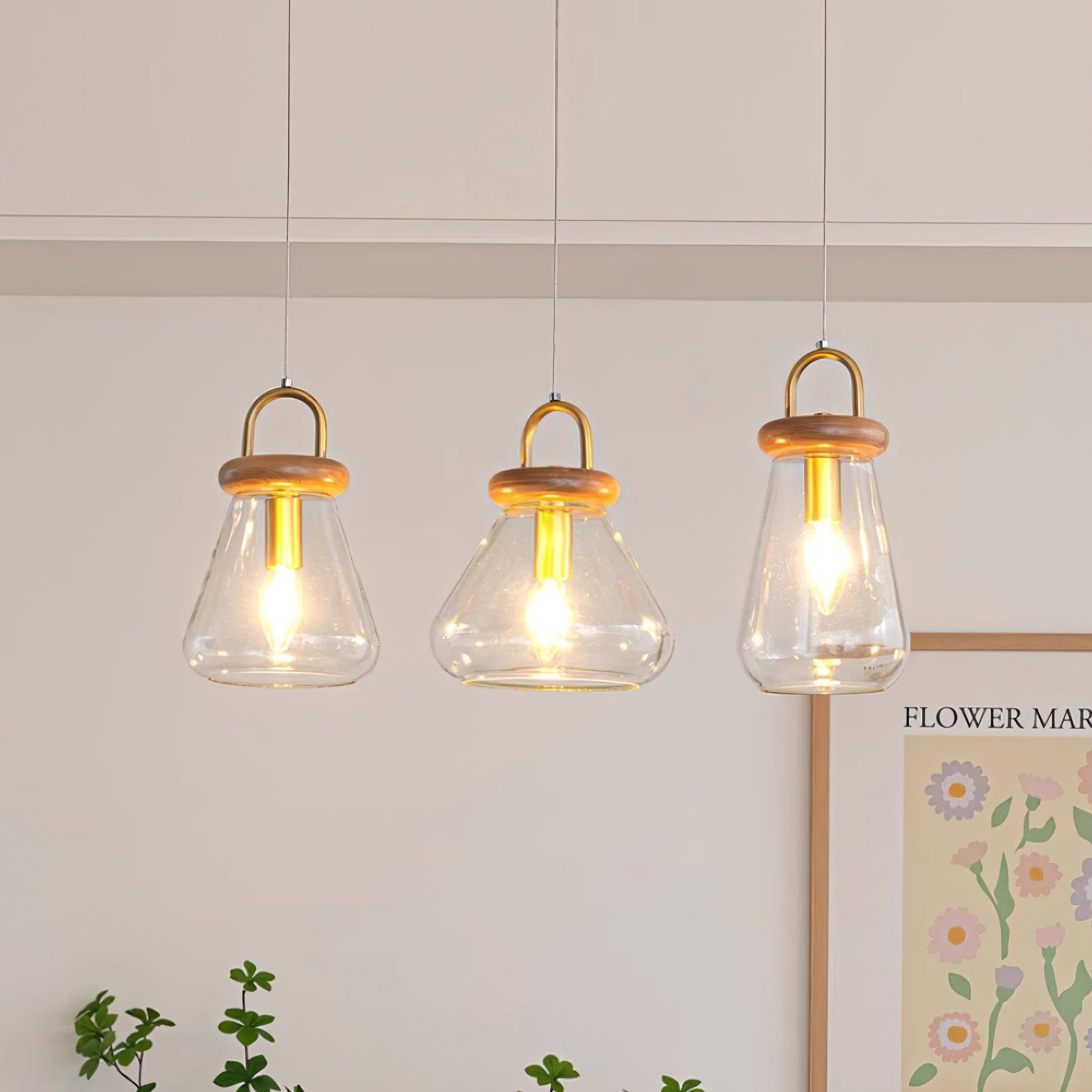 Jars Glass Pendant Light - Loonglight