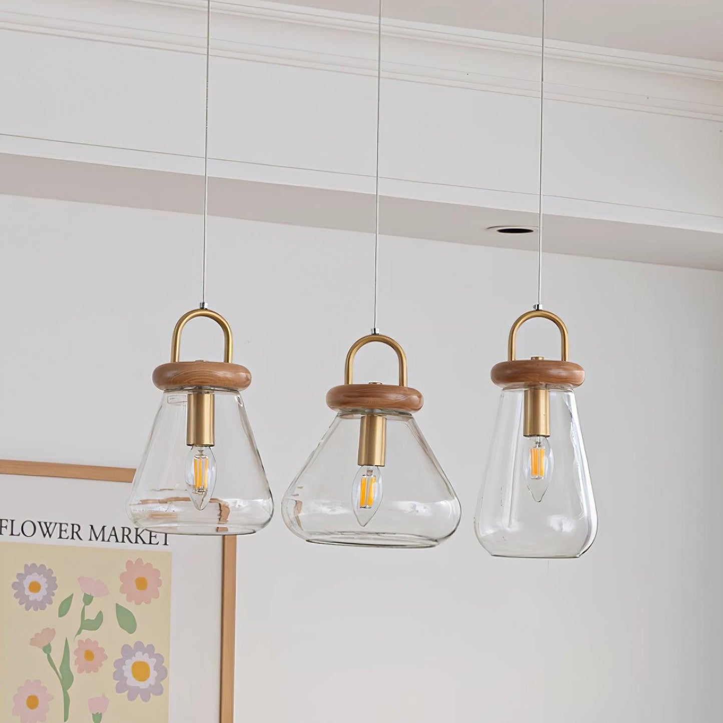 Jars Glass Pendant Light - Loonglight
