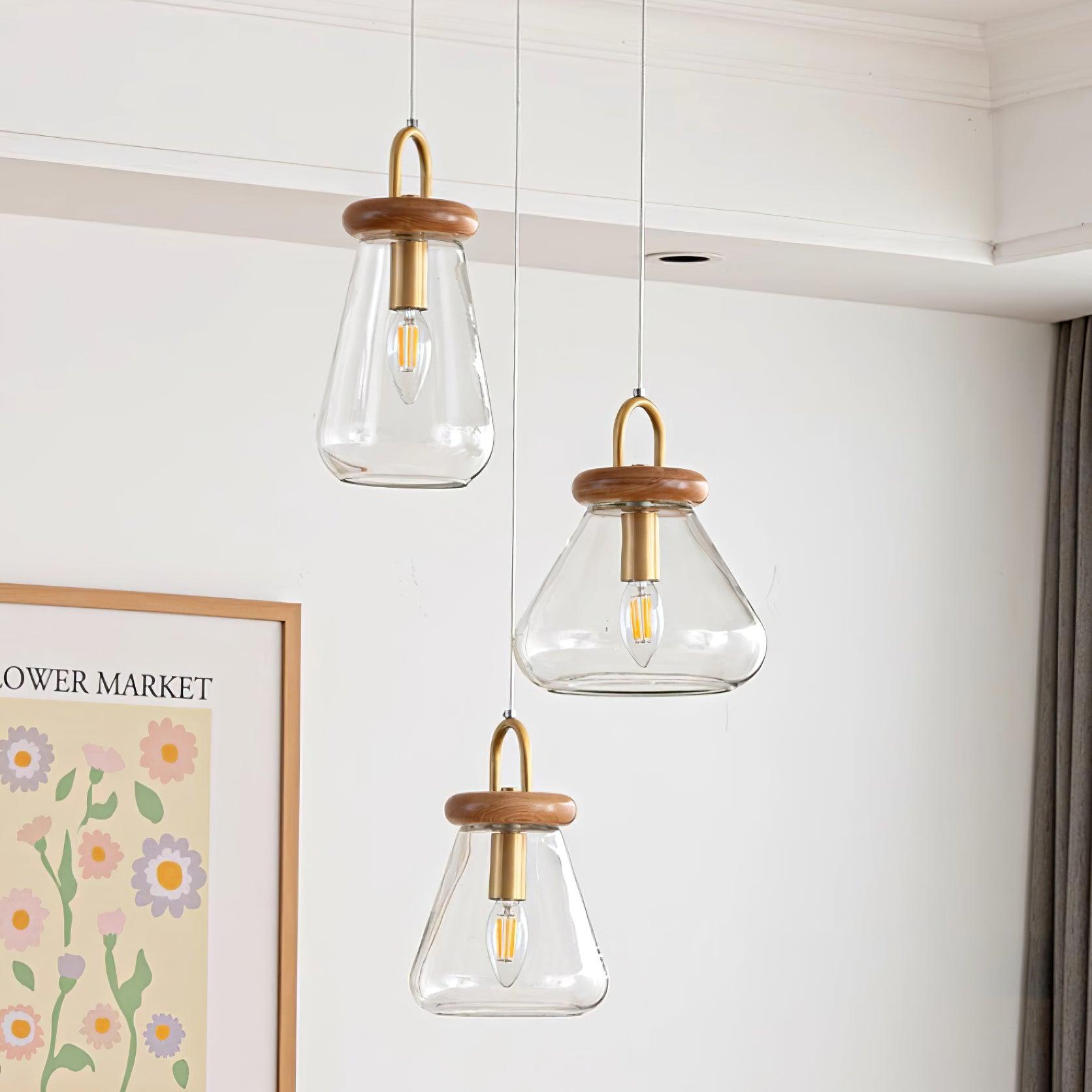 Jars Glass Pendant Light - Loonglight