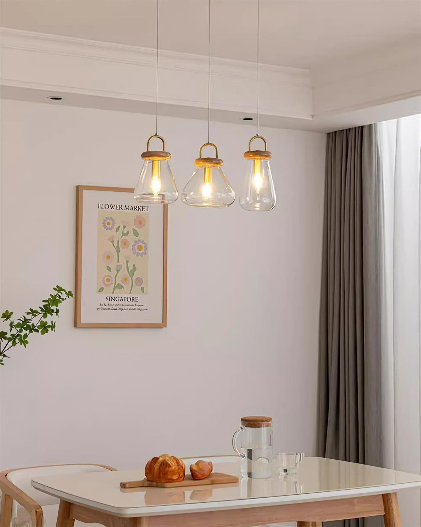 Jars Glass Pendant Light - Loonglight