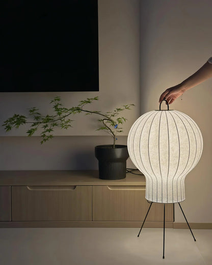 Jellyfish Silk Floor Lamp - Loonglight