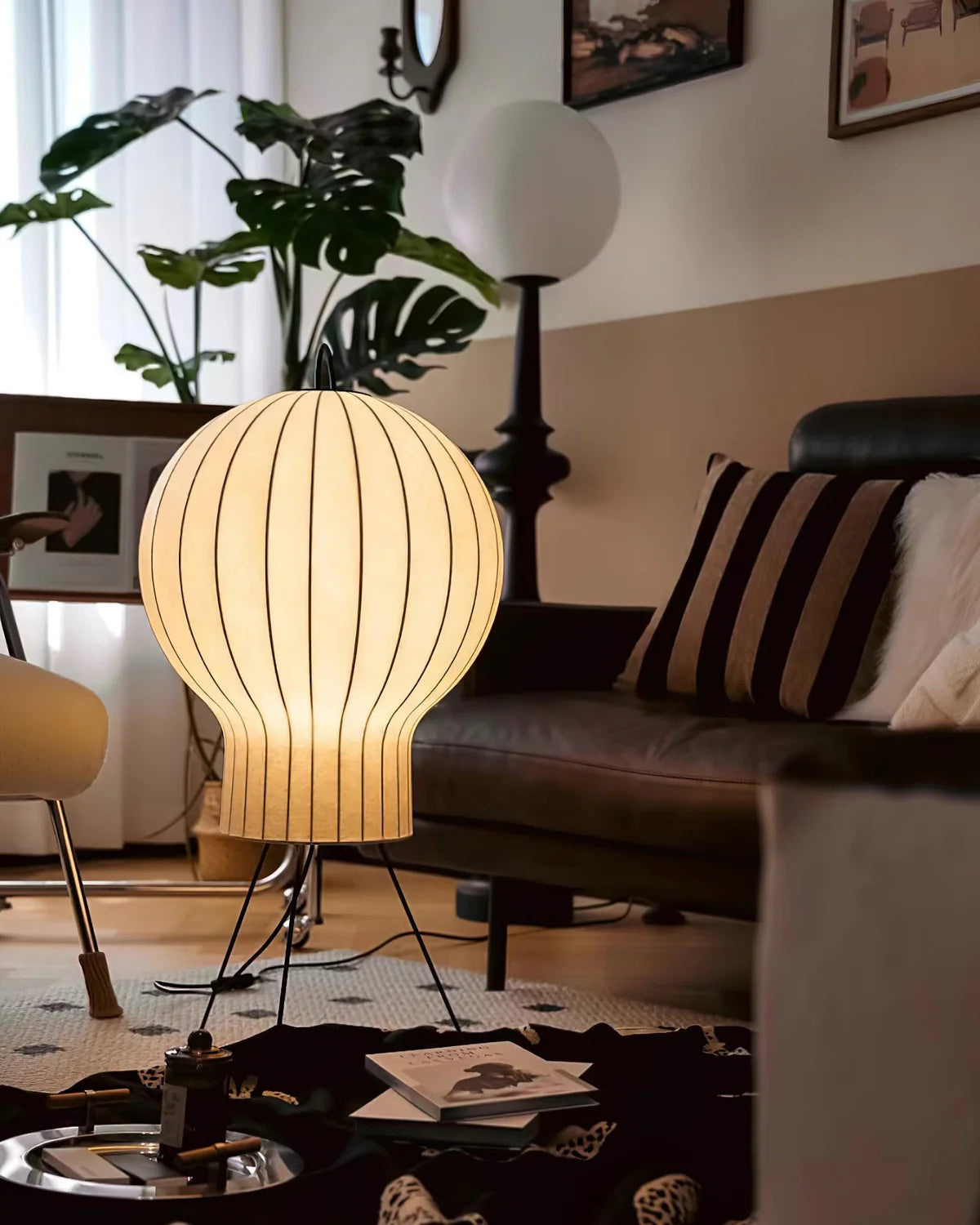Jellyfish Silk Floor Lamp - Loonglight