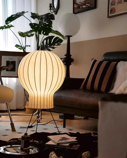 Jellyfish Silk Floor Lamp - Loonglight