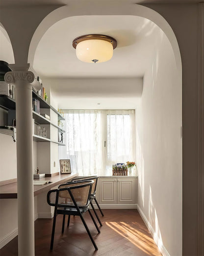 Justice Glass Ceiling Lamp - Loonglight