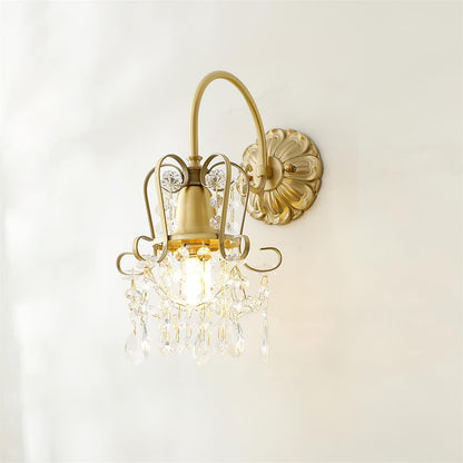 Kaitlyn Crystal Wall Lamp - Loonglight