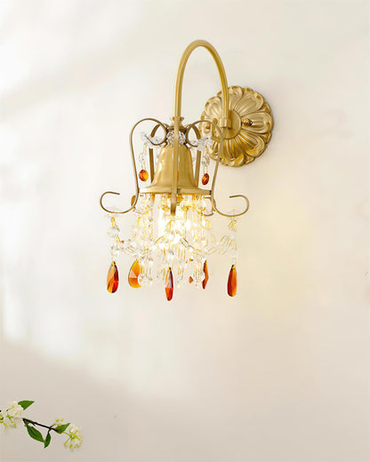 Kaitlyn Crystal Wall Lamp - Loonglight