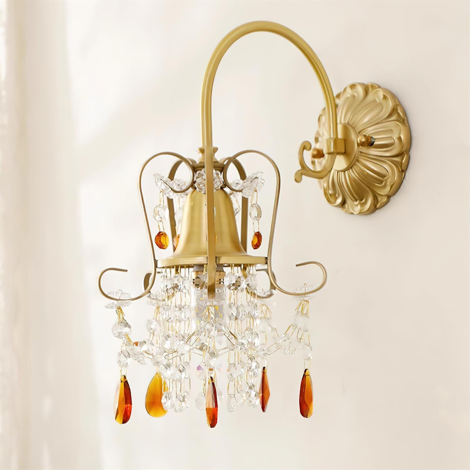 Kaitlyn Crystal Wall Lamp - Loonglight