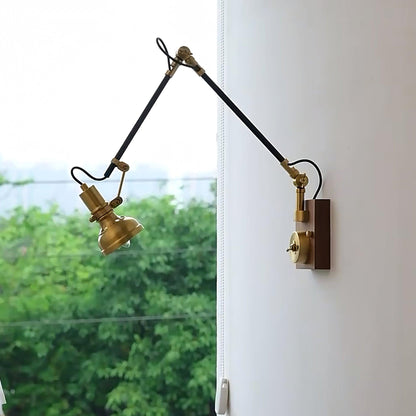 Kane Swing Arm Wall Lamp - Loonglight