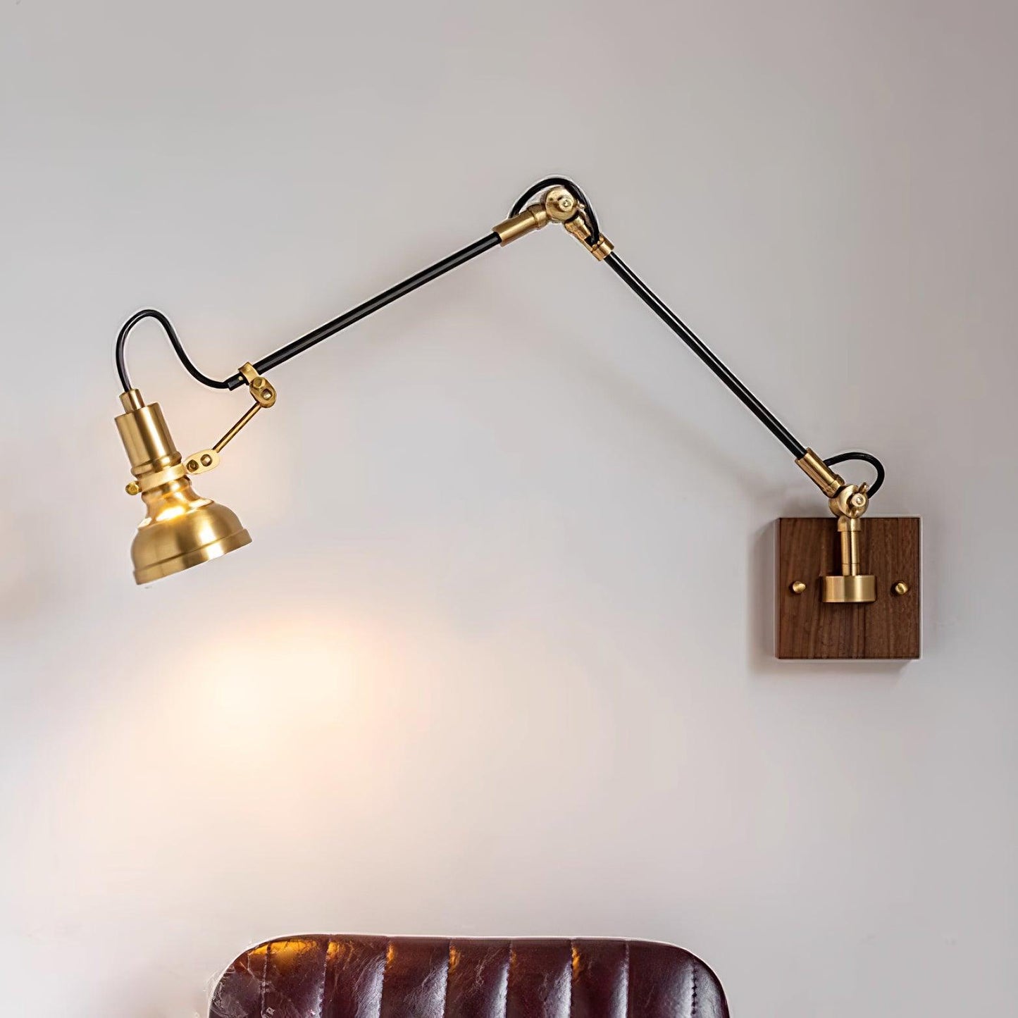Kane Swing Arm Wall Lamp - Loonglight