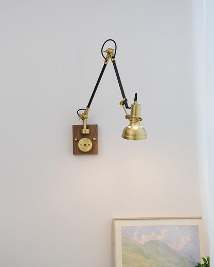Kane Swing Arm Wall Lamp - Loonglight