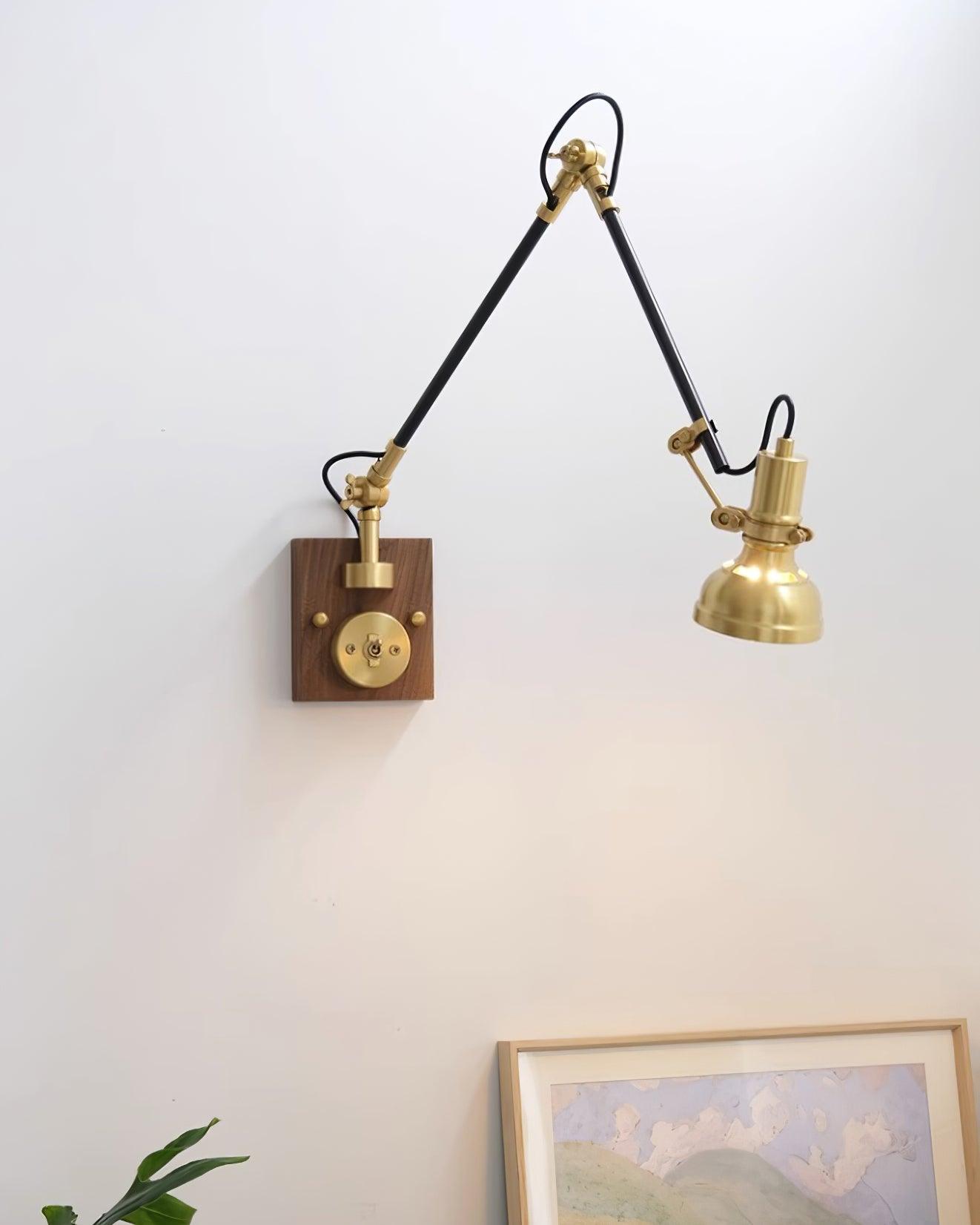 Kane Swing Arm Wall Lamp - Loonglight