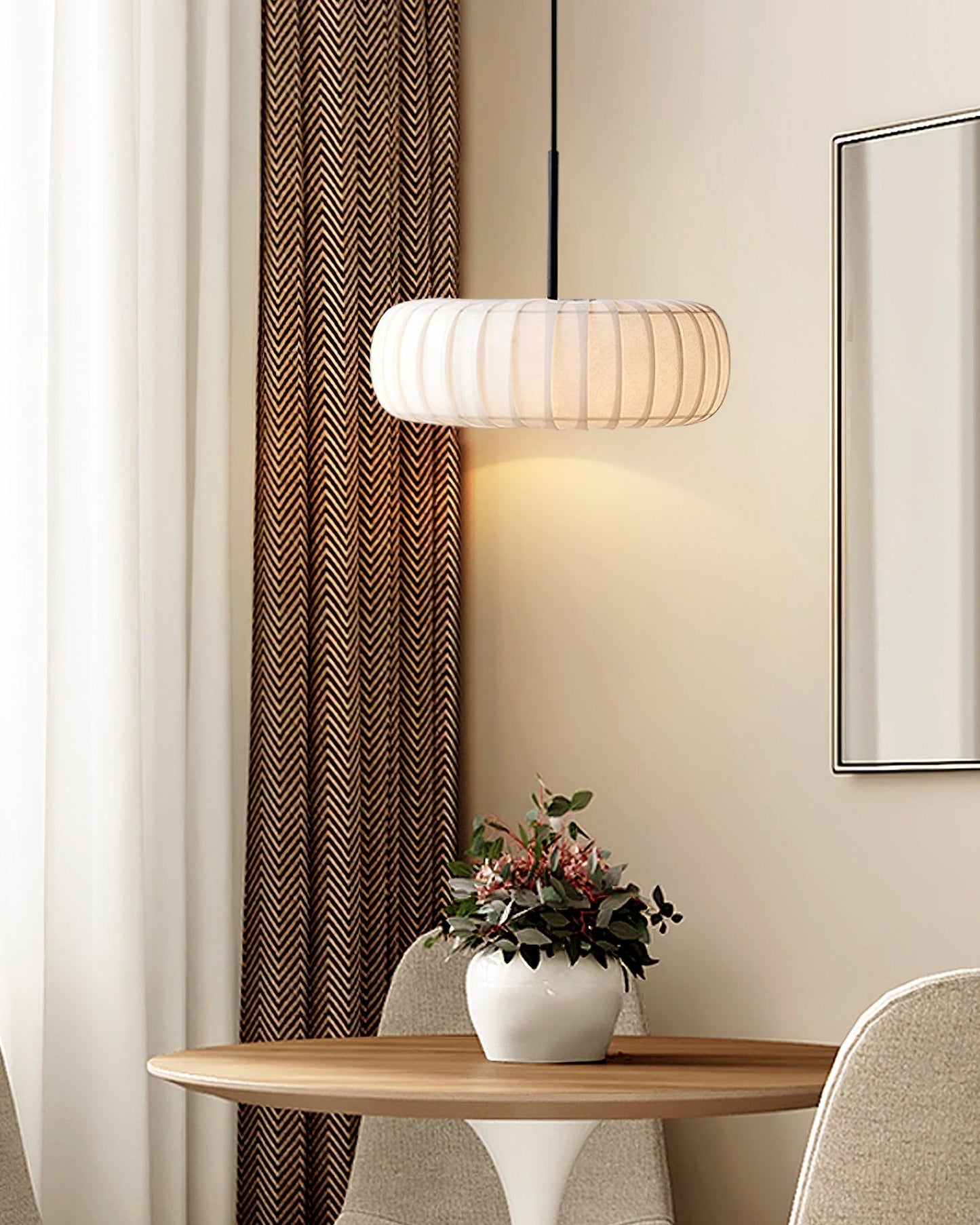 Kathy Pumpkin Pendant Light - Loonglight