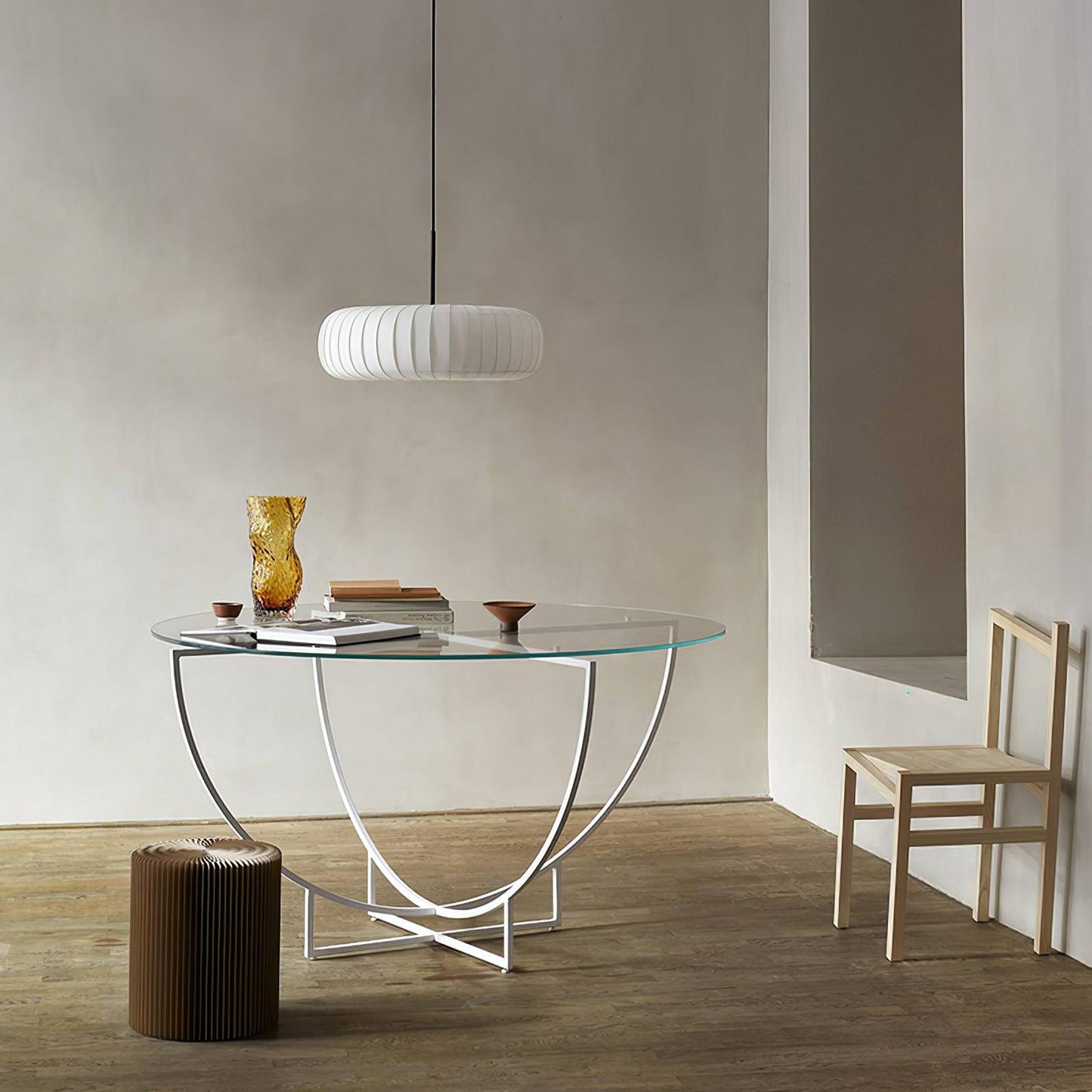 Kathy Pumpkin Pendant Light - Loonglight