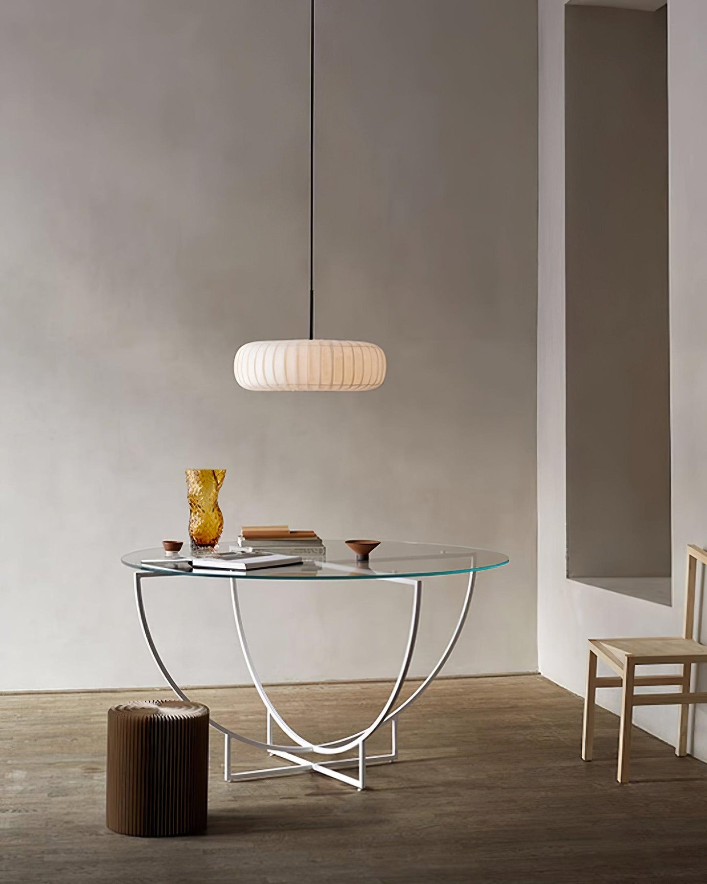 Kathy Pumpkin Pendant Light - Loonglight