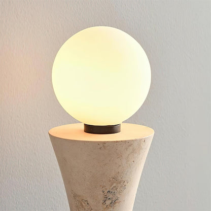 Katia Travertine Double Globe Wall Lamp