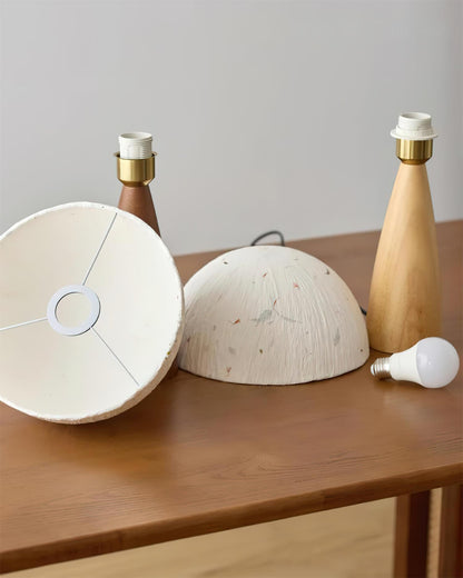 Kent Wood Table Lamp - Loonglight