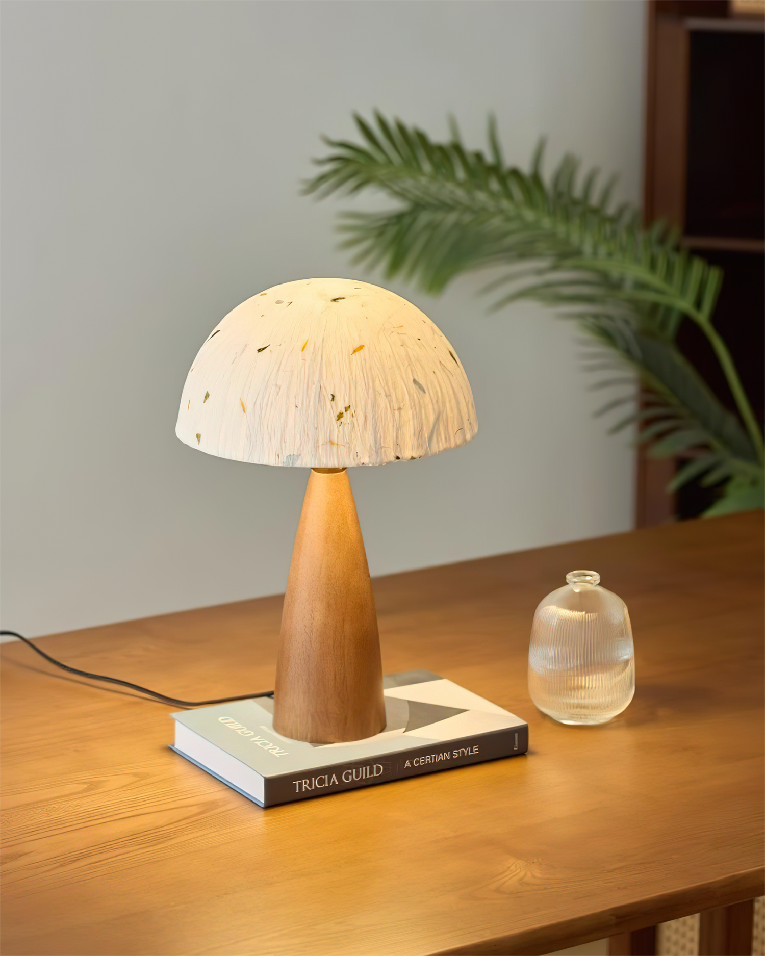 Kent Wood Table Lamp - Loonglight