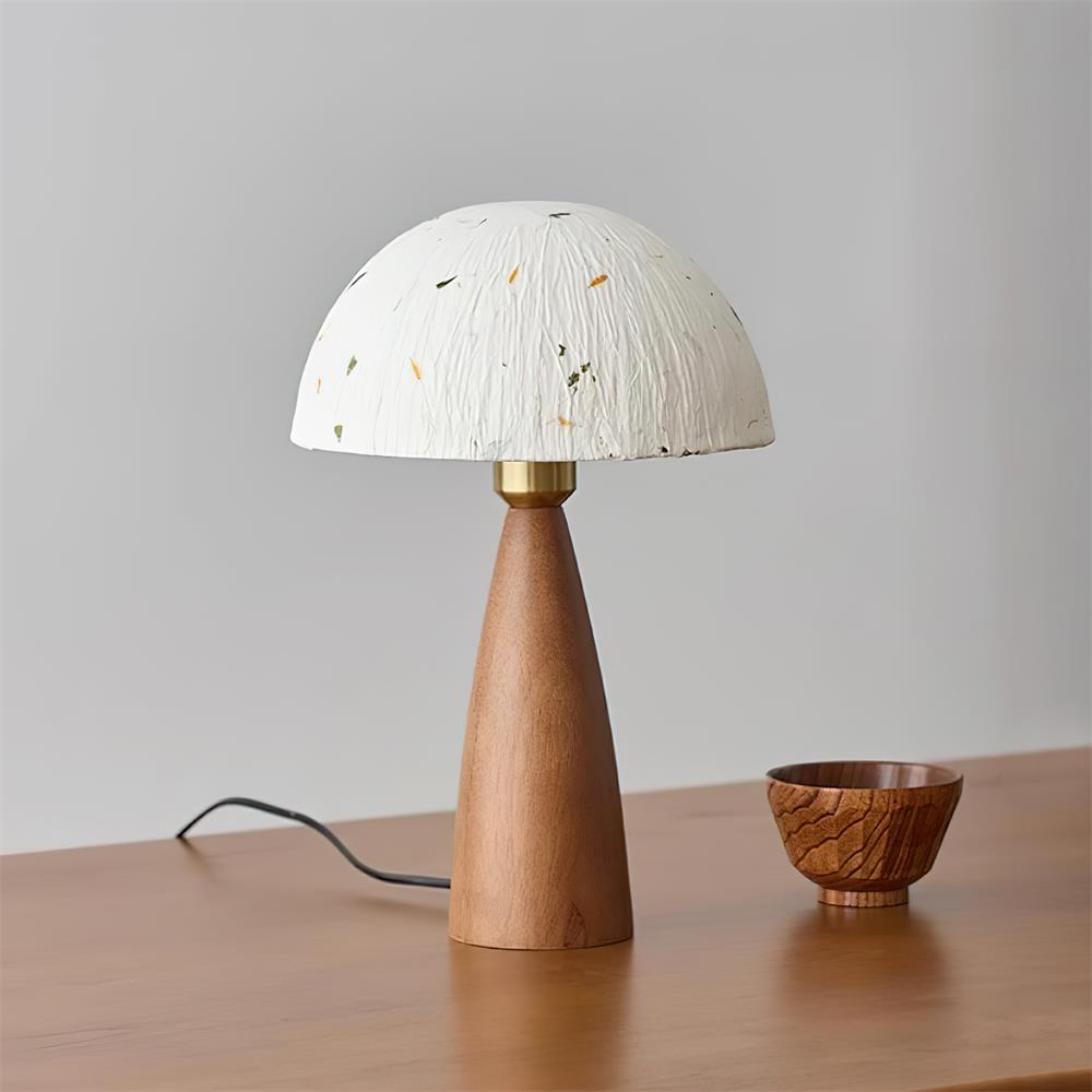 Kent Wood Table Lamp - Loonglight
