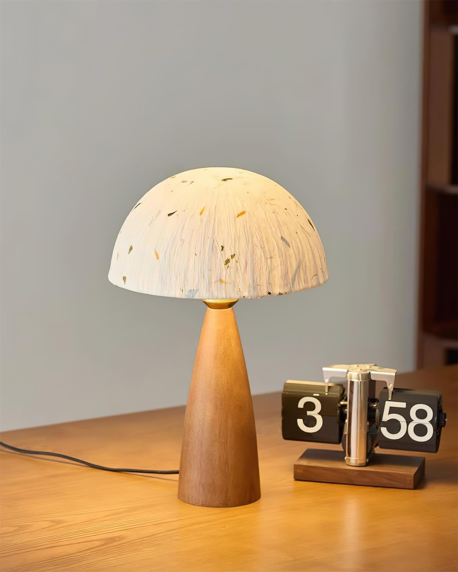 Kent Wood Table Lamp - Loonglight