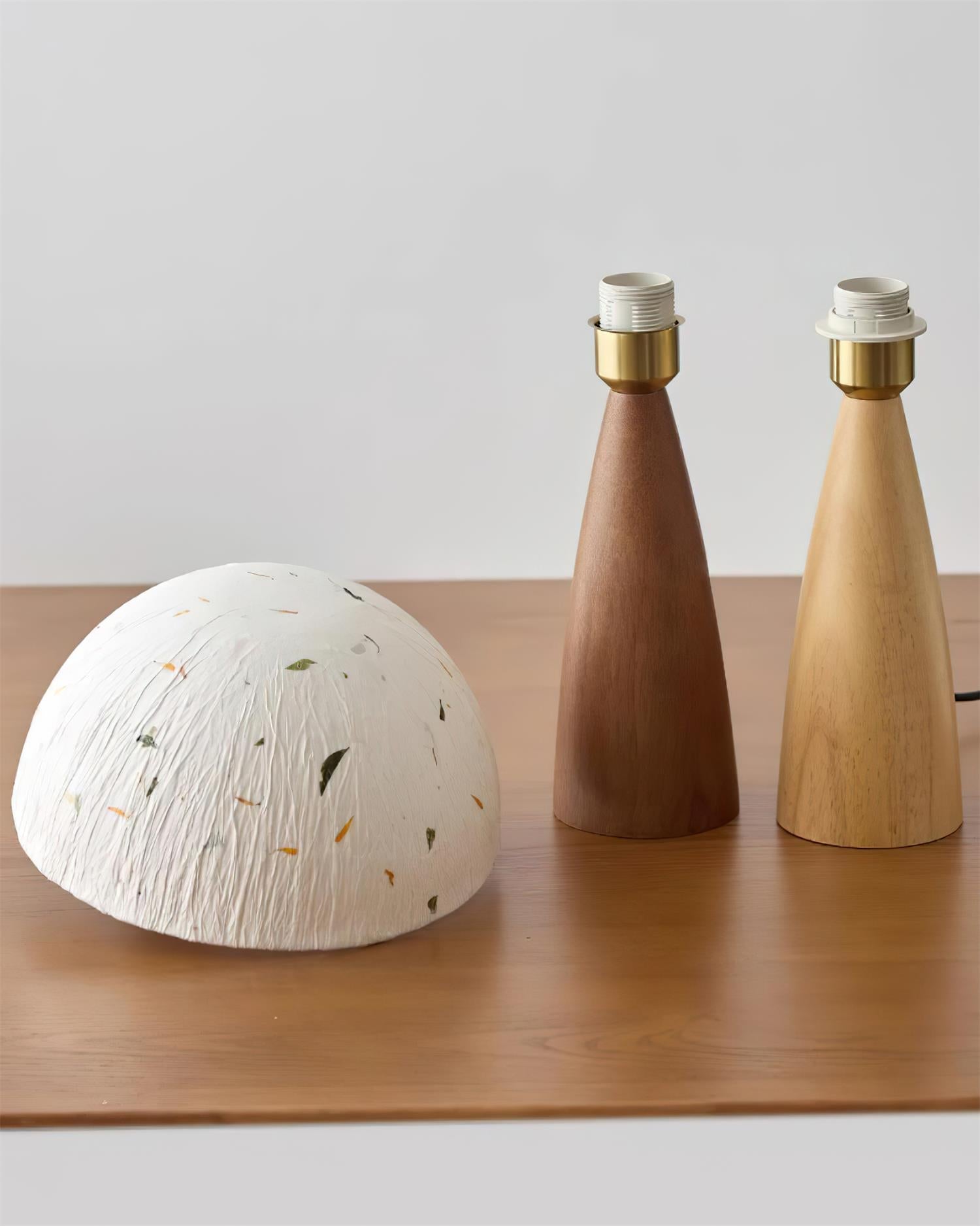 Kent Wood Table Lamp - Loonglight