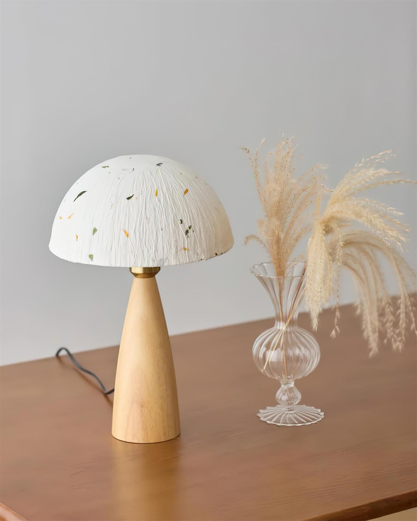 Kent Wood Table Lamp - Loonglight