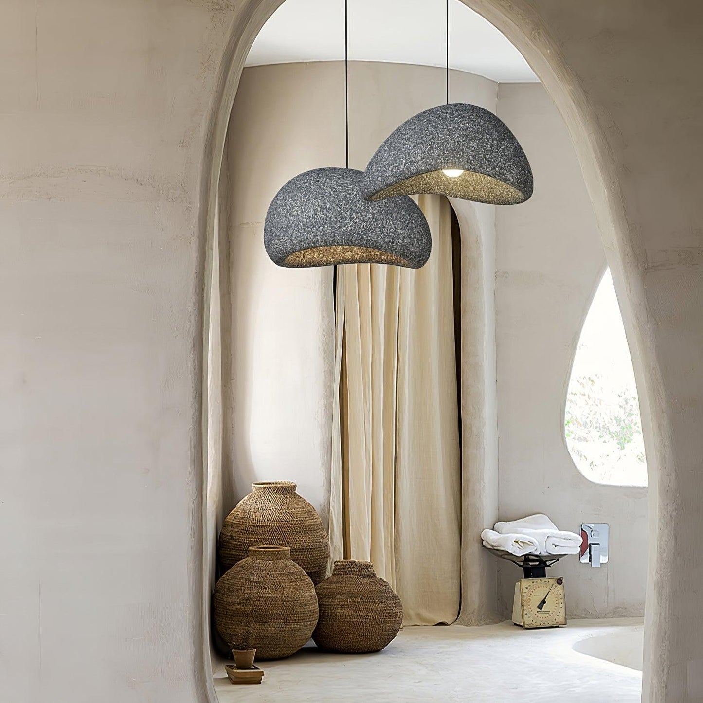 Wabi-sabi Kioto Pendant Light - Loonglight
