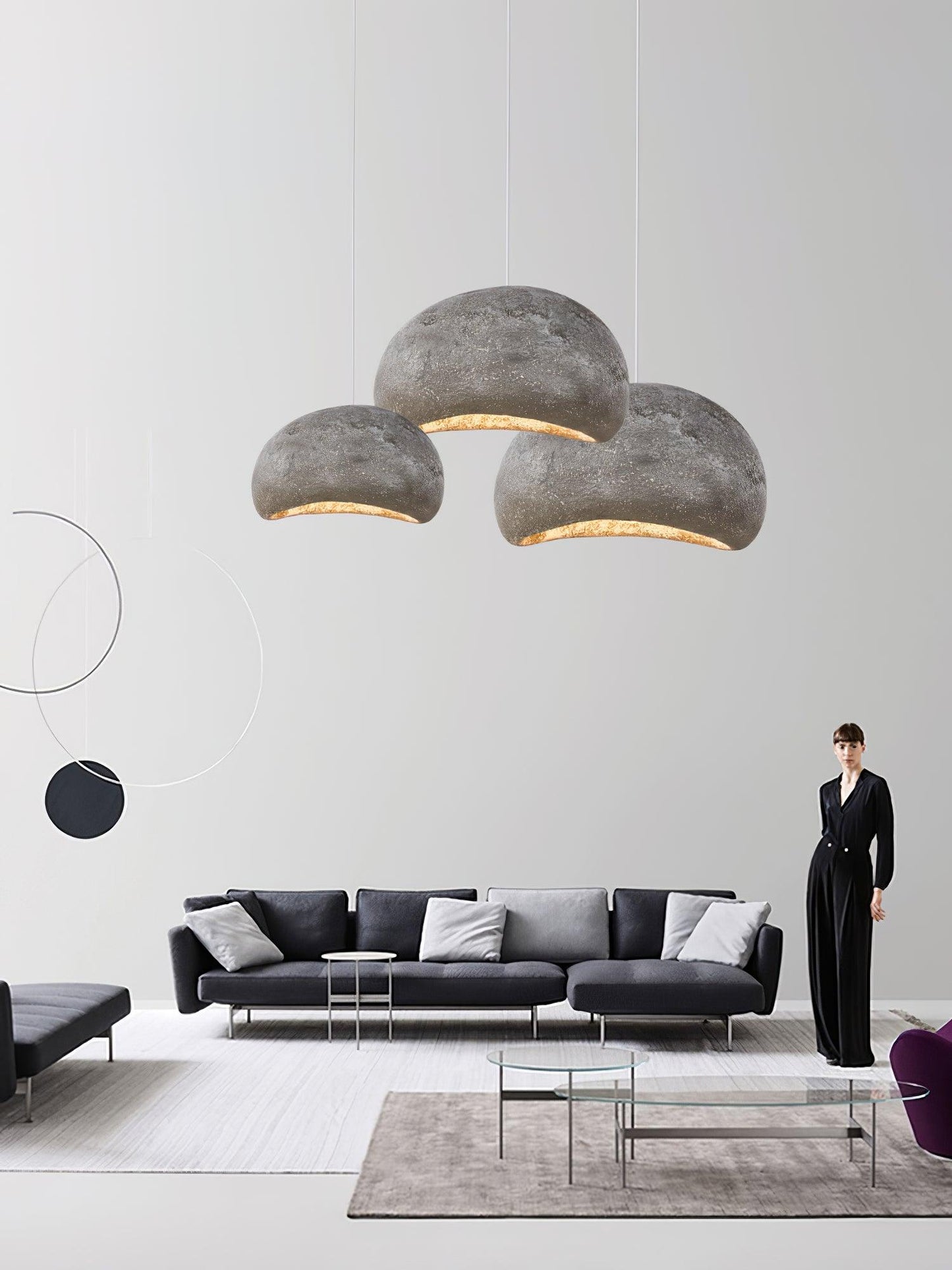 Wabi-sabi Regina Pendant Light - Loonglight