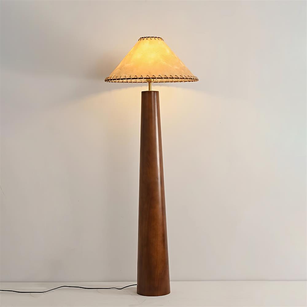 Kibo Wood Floor Lamp - Loonglight